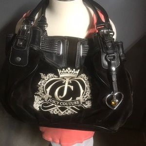 Brown Suede Juicy Couture Bag.